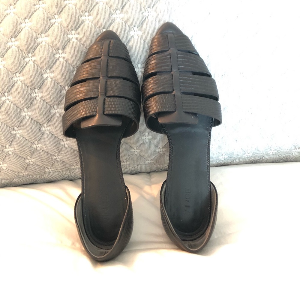 Vince leather flats